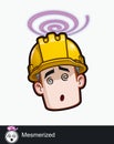 Construction Worker - Expressions - Unwell - Mesmerized