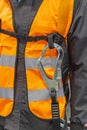 Construction Worker Hook Harness Royalty Free Stock Photo