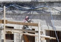 Construction Worker, Jerusalem Royalty Free Stock Photo