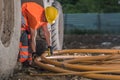 Construction Worker Job Royalty Free Stock Photo