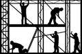 Construction workers Royalty Free Stock Photo