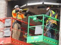 Construction Workers In New York City 