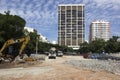 Construction works of the Rio Metro to the Olympics 2016