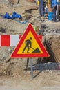 Construction works Royalty Free Stock Photo