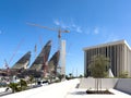 Construction of the Zayed National Museum in Saadiyat Cultural District, Abu Dhabi