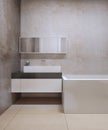 Constructionism bathroom design