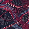 Constructivism art wavy lines background, abstract, backgrounds