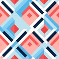 Constructivist-inspired Geometric Pattern For Surface Printing