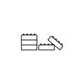 constructor line icon. Element of toys icon for mobile concept and web apps. Thin line constructor line icon can be used for web