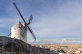 windmills. Spain. The Windmills of Consuegra Royalty Free Stock Photo