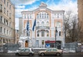 Consulate General of Greece on Spiridonovka Street in Moscow