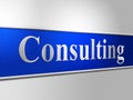 Consult Consulting Indicates Refer To And Ask