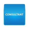 Consultant shiny blue square button Royalty Free Stock Photo