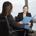 Consultation with tax adviser Royalty Free Stock Photo