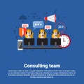 Consulting Team Support Technical Online Chat Web Banner
