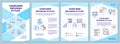 Consumer decision styles brochure template