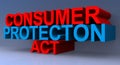 Consumer protecton act Royalty Free Stock Photo