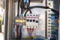 Consumer unit of telephone signal control box subnet