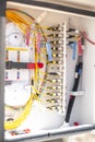 Consumer unit of telephone signal control box subnet