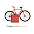 Contact-free delivery service during quarantine
