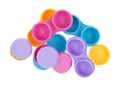 Contact lens cases with covers