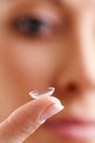 Contact Lenses Royalty Free Stock Photo