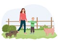 Contact Outdoor Farm Flat Background