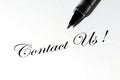 Contact Us! Royalty Free Stock Photo