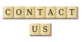 Contact us Royalty Free Stock Photo