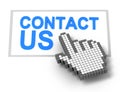 Contact us concept Royalty Free Stock Photo