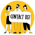 contact us concept.