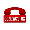 Contact us icon, call, contact us, contacts, email, message