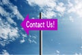 Contact Us! Royalty Free Stock Photo