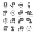 Contact Us Service Icons