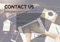Contact Us Service Support Information Feedback Concept Royalty Free Stock Photo