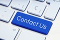 Contact Us Word on computer Keyboard Key Royalty Free Stock Photo