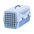 Container for animals.Pet shop single icon in cartoon style rater,bitmap symbol stock illustration web.