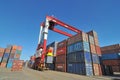 Container blocks Royalty Free Stock Photo