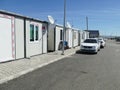 Container city built for peope displaced from the February earthquake, Adiyaman, Turkey