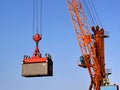 Container crane Royalty Free Stock Photo