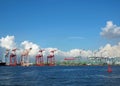 Container Cranes at Kaohsiung Port