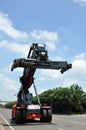 Container Forklift Royalty Free Stock Photo