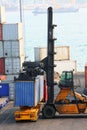 Container Forklift Royalty Free Stock Photo