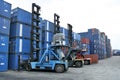 Container forklift Royalty Free Stock Photo