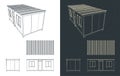 Container house blueprints