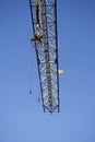 Container lifter crane Royalty Free Stock Photo