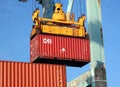 A Container is Loaded in Kaohsiung Port