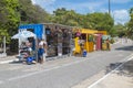 Container selling souvenirs at Joao Pessoa PB Brazil