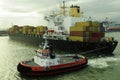 Container ship Royalty Free Stock Photo
