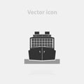 Container ship icon